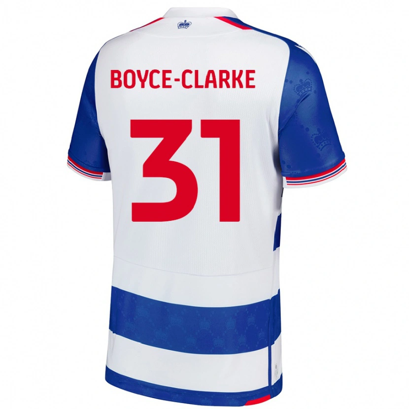Danxen Kvinder Coniah Boyce-Clarke #31 Blå Hvid Hjemmebane Spillertrøjer 2024/25 Trøje T-Shirt