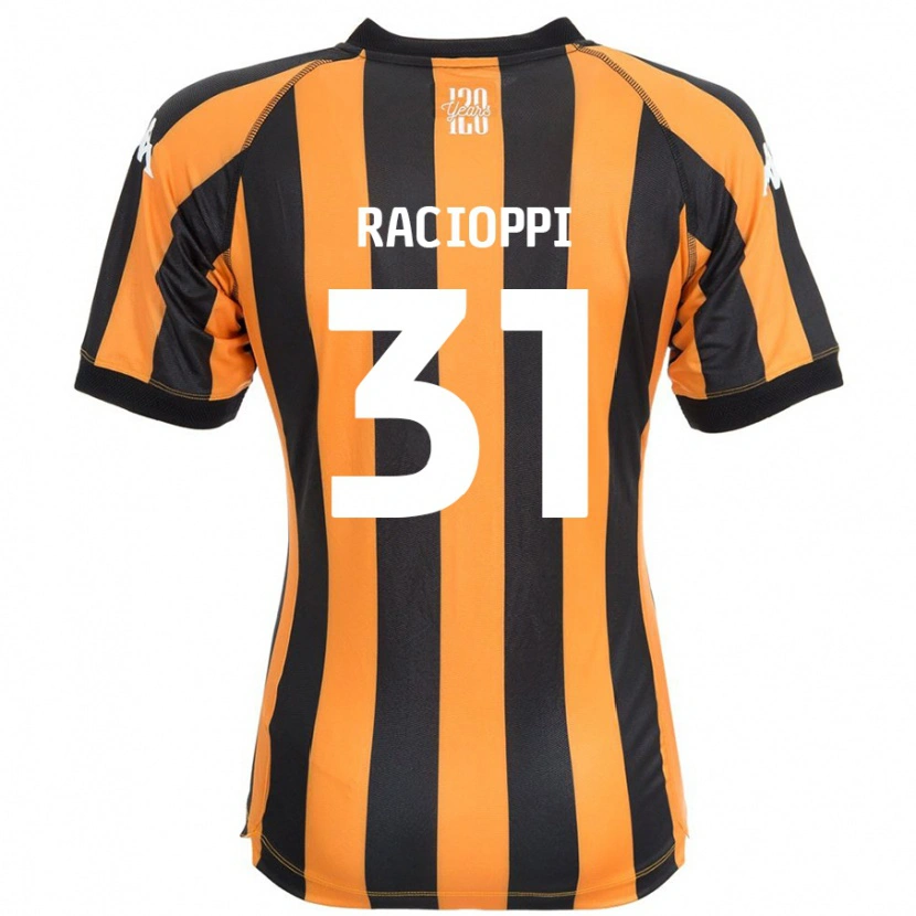 Danxen Kvinder Anthony Racioppi #31 Sort Rav Hjemmebane Spillertrøjer 2024/25 Trøje T-Shirt