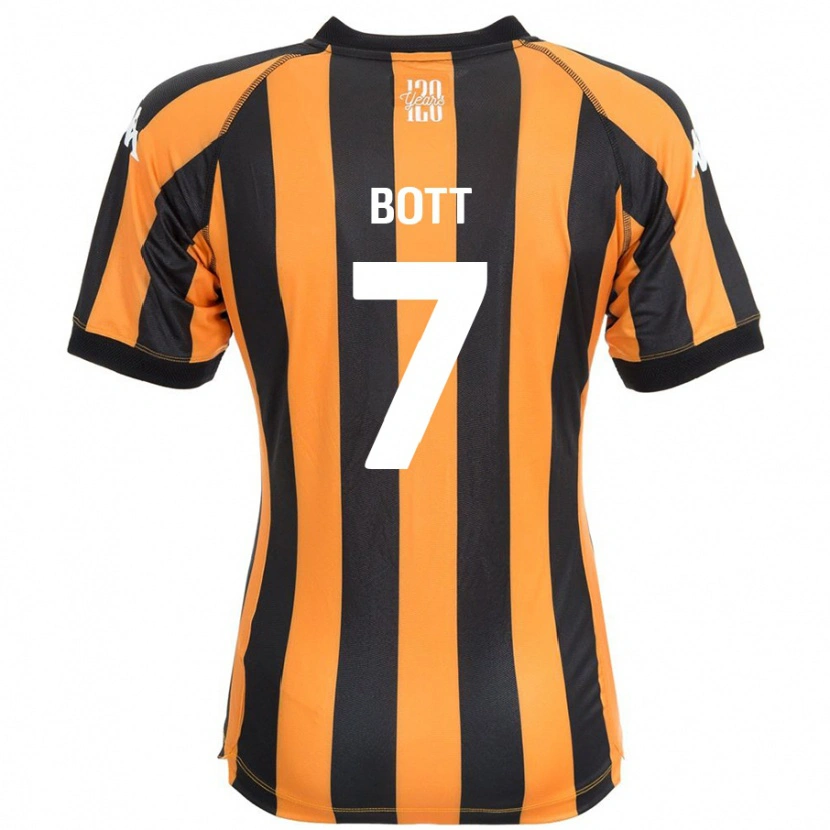 Danxen Kvinder Liberty Bott #7 Sort Rav Hjemmebane Spillertrøjer 2024/25 Trøje T-Shirt
