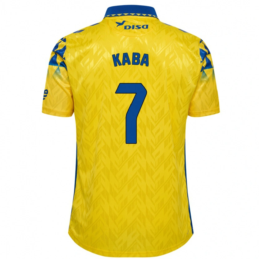 Danxen Kvinder Sory Kaba #7 Gul Blå Hjemmebane Spillertrøjer 2024/25 Trøje T-Shirt