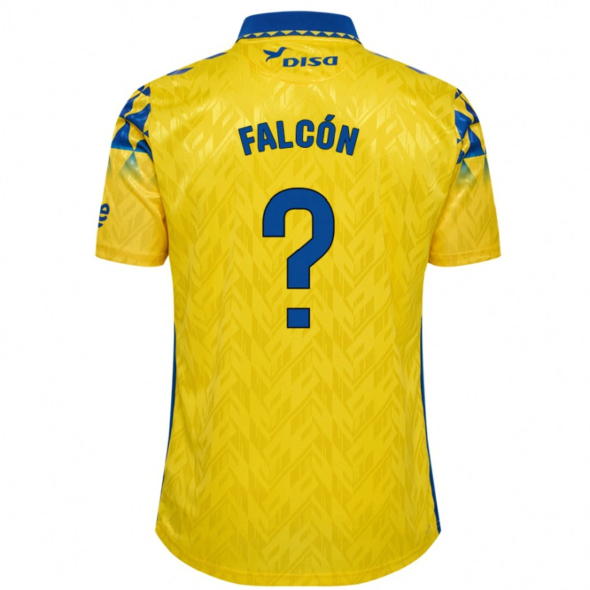 Danxen Kvinder Toni Falcón #0 Gul Blå Hjemmebane Spillertrøjer 2024/25 Trøje T-Shirt