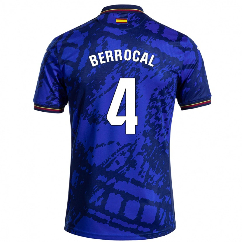 Danxen Kvinder Juan Berrocal #4 Mørkere Blå Hjemmebane Spillertrøjer 2024/25 Trøje T-Shirt