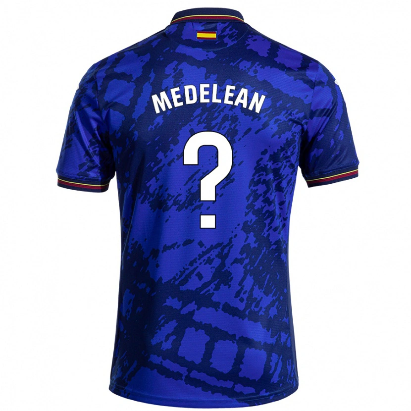 Danxen Kvinder Valentin Medelean #0 Mørkere Blå Hjemmebane Spillertrøjer 2024/25 Trøje T-Shirt