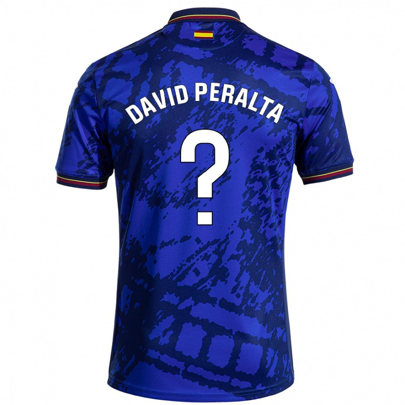 Danxen Kvinder Juan David Peralta #0 Mørkere Blå Hjemmebane Spillertrøjer 2024/25 Trøje T-Shirt