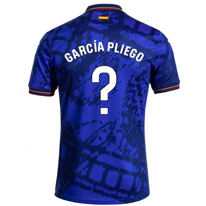 Danxen Kvinder Hugo García Pliego #0 Mørkere Blå Hjemmebane Spillertrøjer 2024/25 Trøje T-Shirt