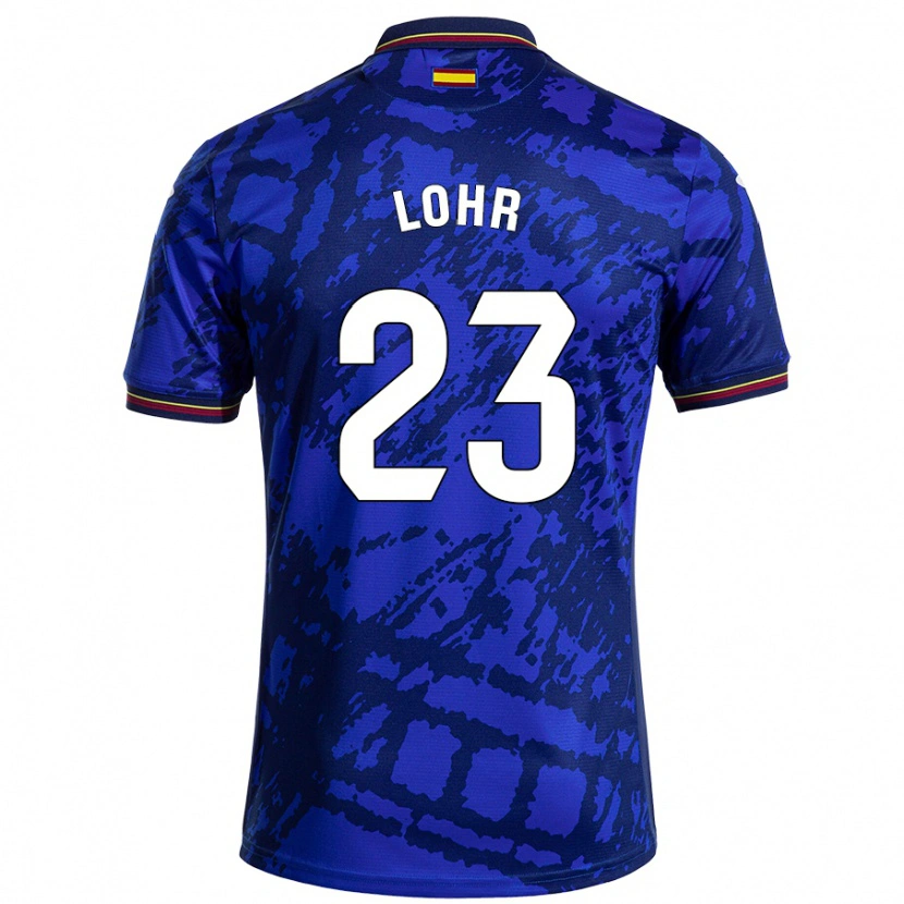 Danxen Kvinder Luca Lohr #23 Mørkere Blå Hjemmebane Spillertrøjer 2024/25 Trøje T-Shirt