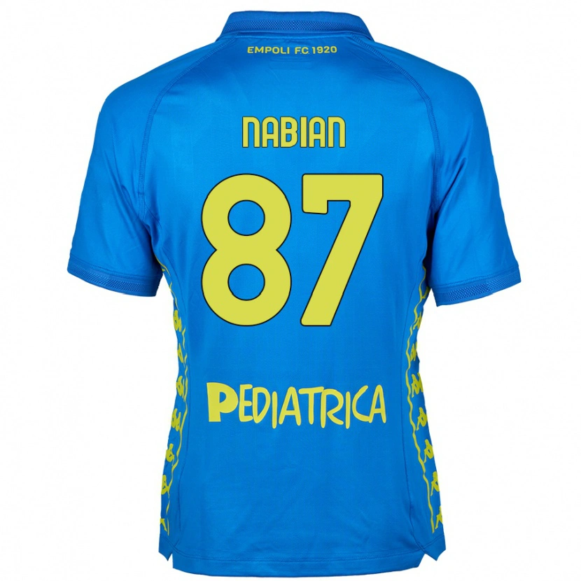 Danxen Kvinder Herculano Nabian #87 Blå Hjemmebane Spillertrøjer 2024/25 Trøje T-Shirt