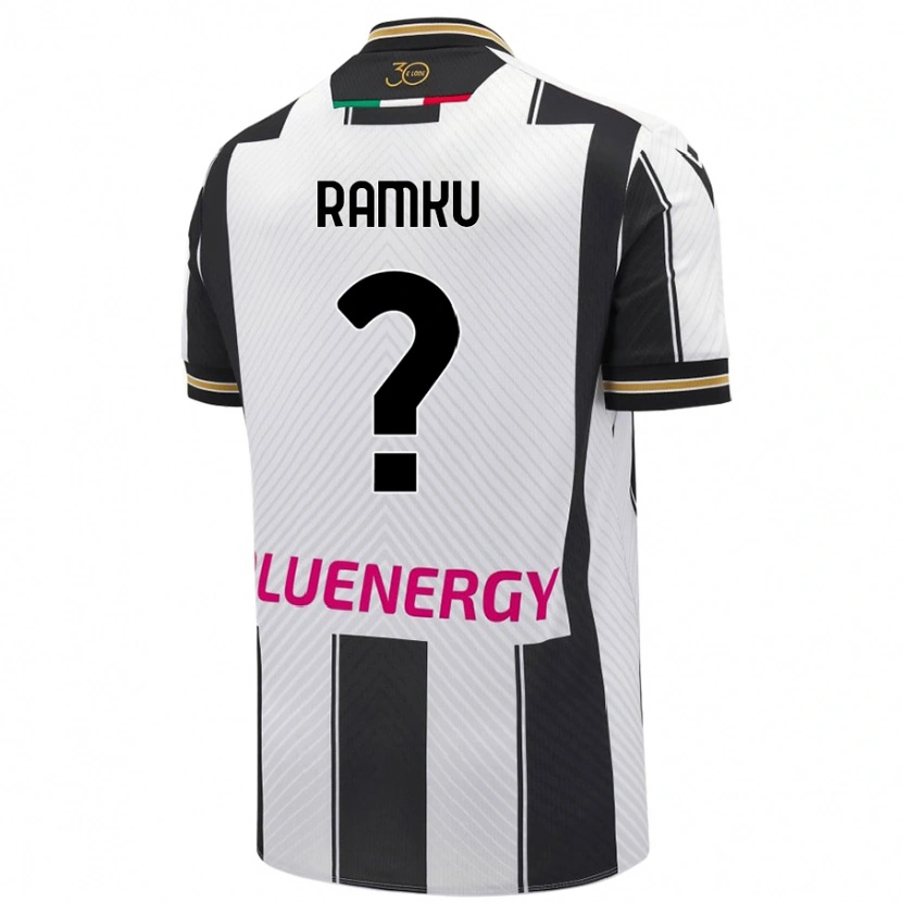 Danxen Kvinder Alex Ramku #0 Hvid Sort Hjemmebane Spillertrøjer 2024/25 Trøje T-Shirt