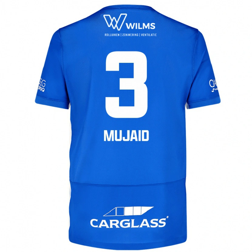 Danxen Kvinder Mujaid Sadick #3 Blå Hjemmebane Spillertrøjer 2024/25 Trøje T-Shirt