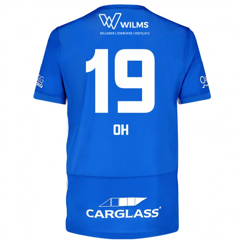 Danxen Kvinder Hyeon-Gyu Oh #19 Blå Hjemmebane Spillertrøjer 2024/25 Trøje T-Shirt