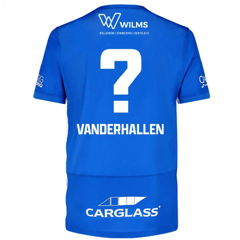 Danxen Kvinder Yari Vanderhallen #0 Blå Hjemmebane Spillertrøjer 2024/25 Trøje T-Shirt