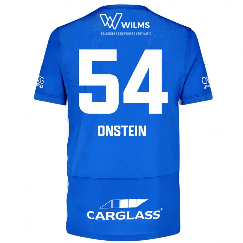 Danxen Kvinder Juwensley Onstein #54 Blå Hjemmebane Spillertrøjer 2024/25 Trøje T-Shirt