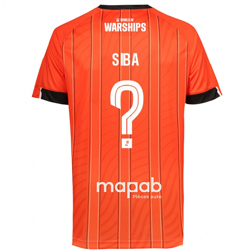 Danxen Kvinder Stevan Siba #0 Orange Hjemmebane Spillertrøjer 2024/25 Trøje T-Shirt