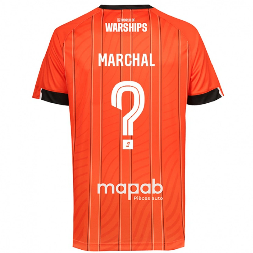 Danxen Kvinder Noam Marchal #0 Orange Hjemmebane Spillertrøjer 2024/25 Trøje T-Shirt