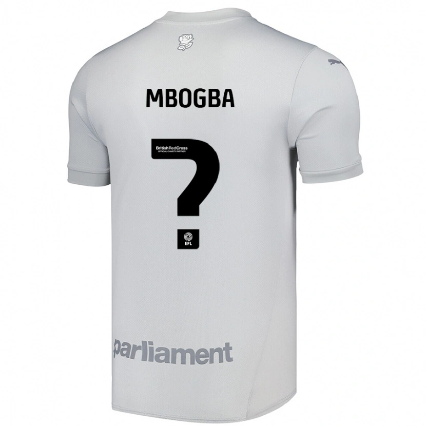 Danxen Kvinder Malachi Mbogba #0 Sølvgrå Udebane Spillertrøjer 2024/25 Trøje T-Shirt