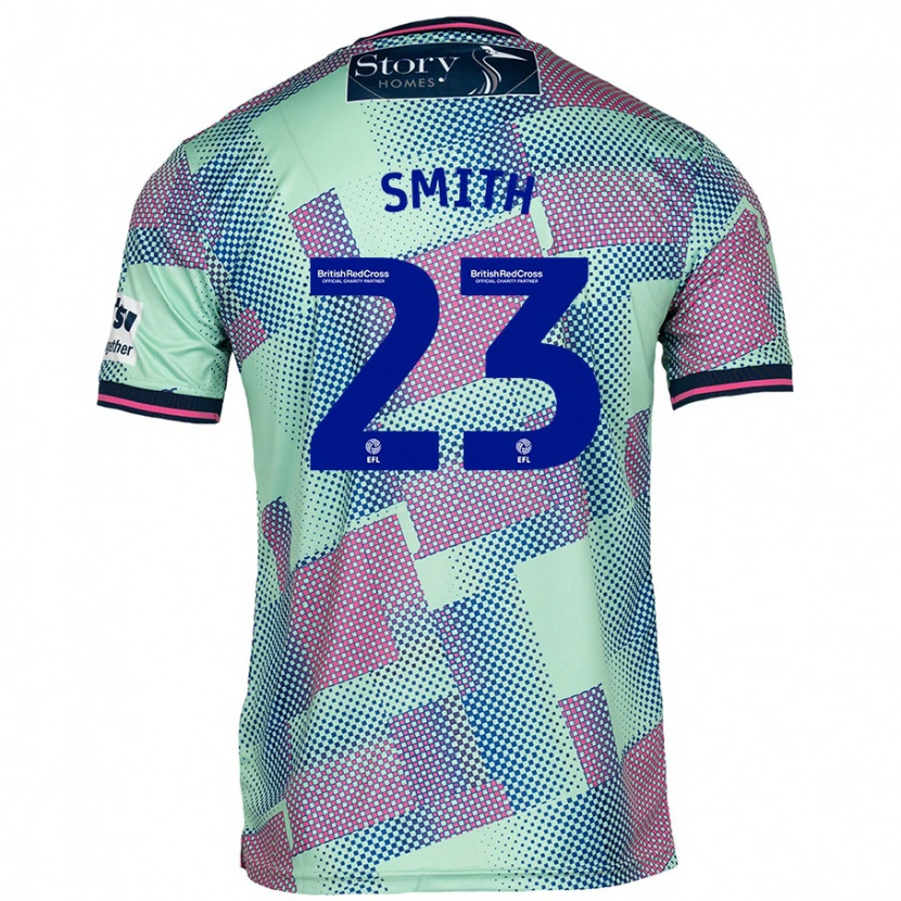 Danxen Kvinder Jude Smith #23 Grøn Udebane Spillertrøjer 2024/25 Trøje T-Shirt