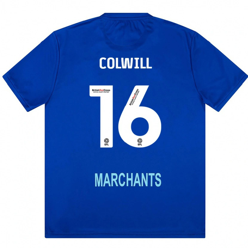 Danxen Kvinder Joel Colwill #16 Grøn Udebane Spillertrøjer 2024/25 Trøje T-Shirt