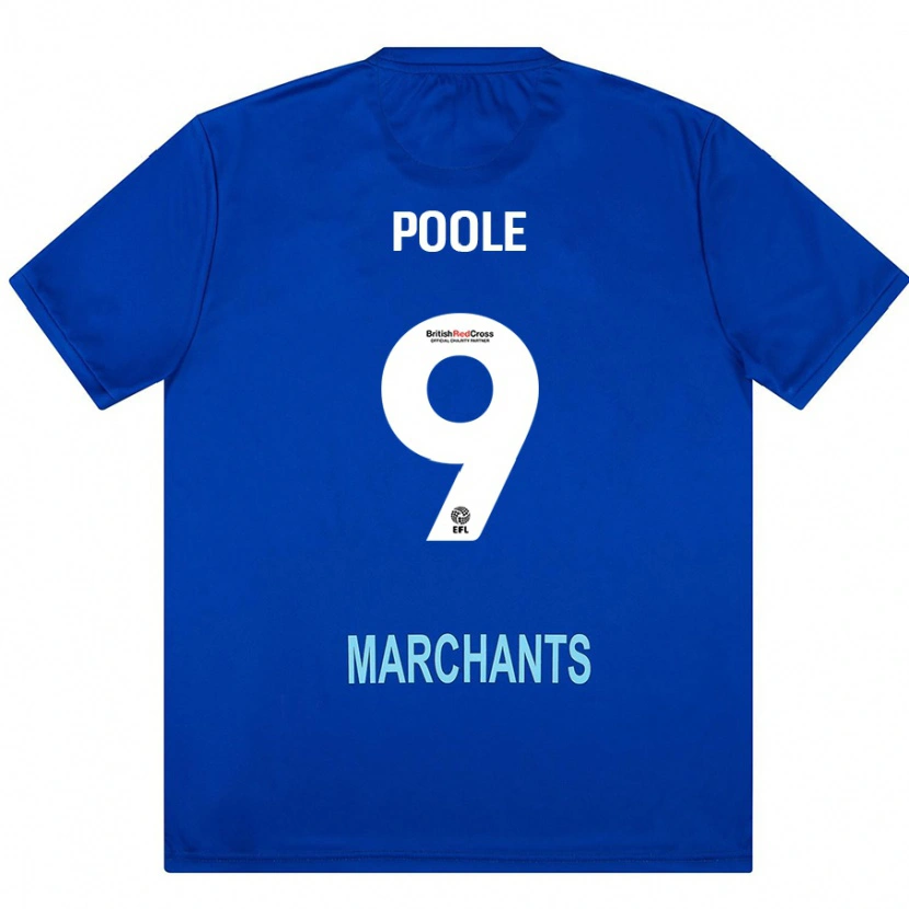 Danxen Kvinder Phoebie Poole #9 Grøn Udebane Spillertrøjer 2024/25 Trøje T-Shirt