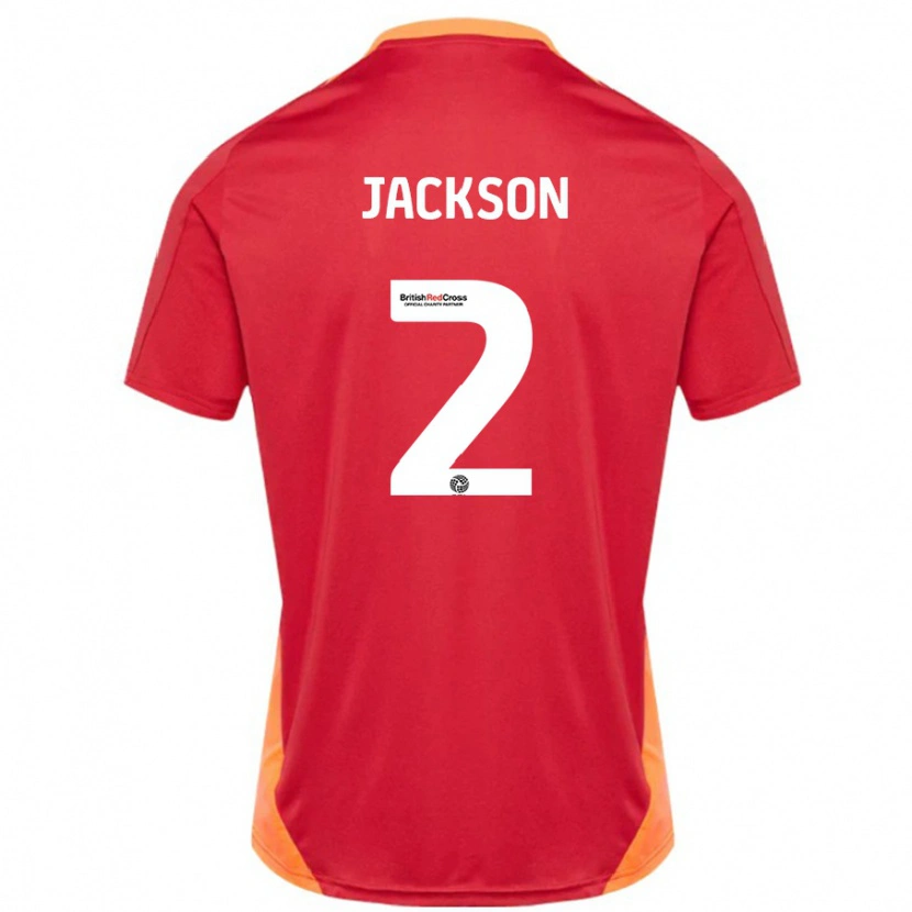 Danxen Kvinder Bow Jackson #2 Blå Off White Udebane Spillertrøjer 2024/25 Trøje T-Shirt
