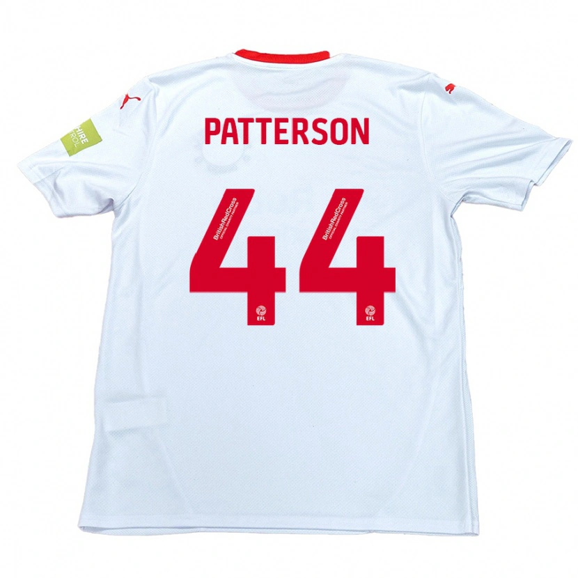 Danxen Kvinder Phoenix Patterson #44 Hvid Udebane Spillertrøjer 2024/25 Trøje T-Shirt