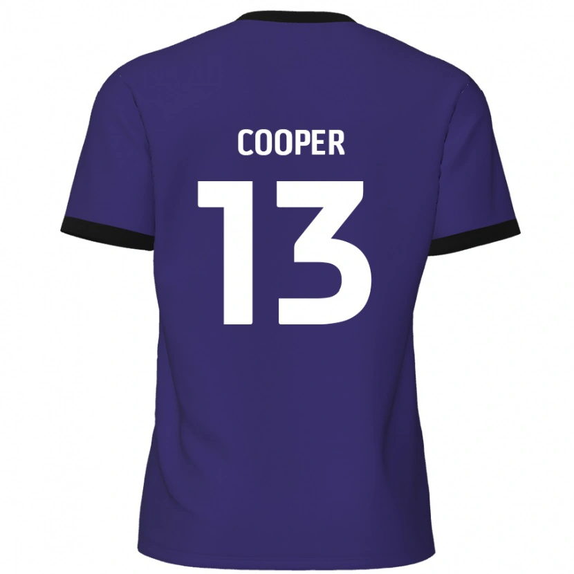 Danxen Kvinder Murphy Cooper #13 Lilla Udebane Spillertrøjer 2024/25 Trøje T-Shirt