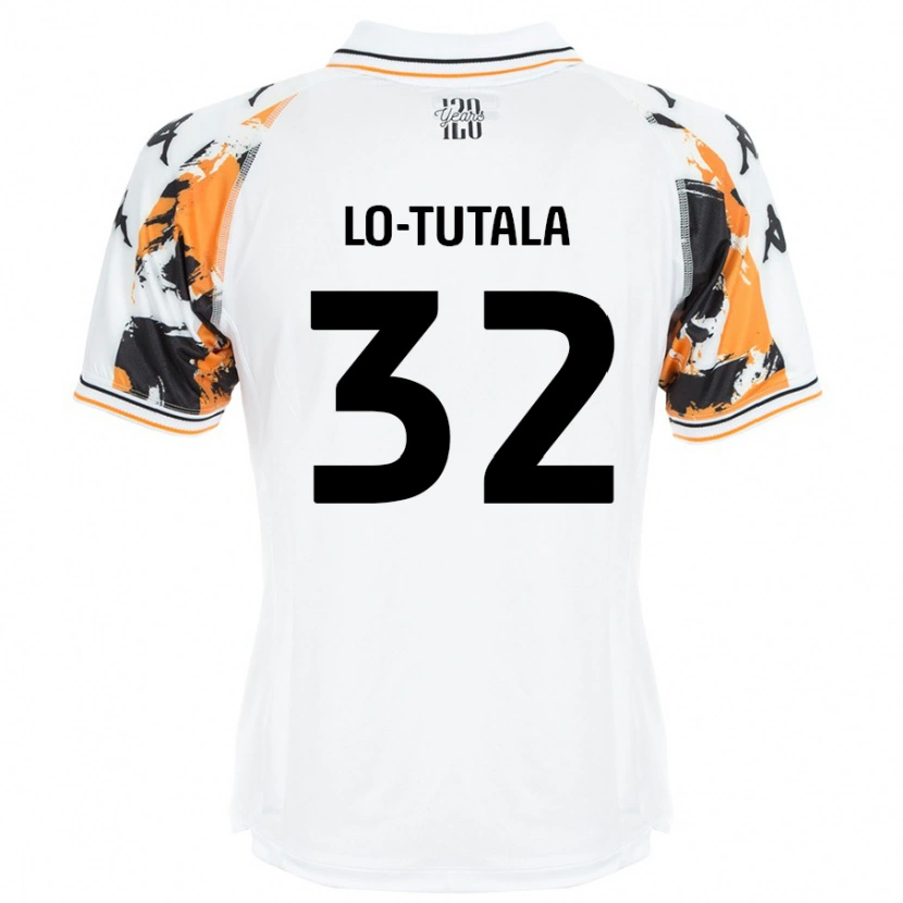 Danxen Kvinder Thimothée Lo-Tutala #32 Hvid Udebane Spillertrøjer 2024/25 Trøje T-Shirt