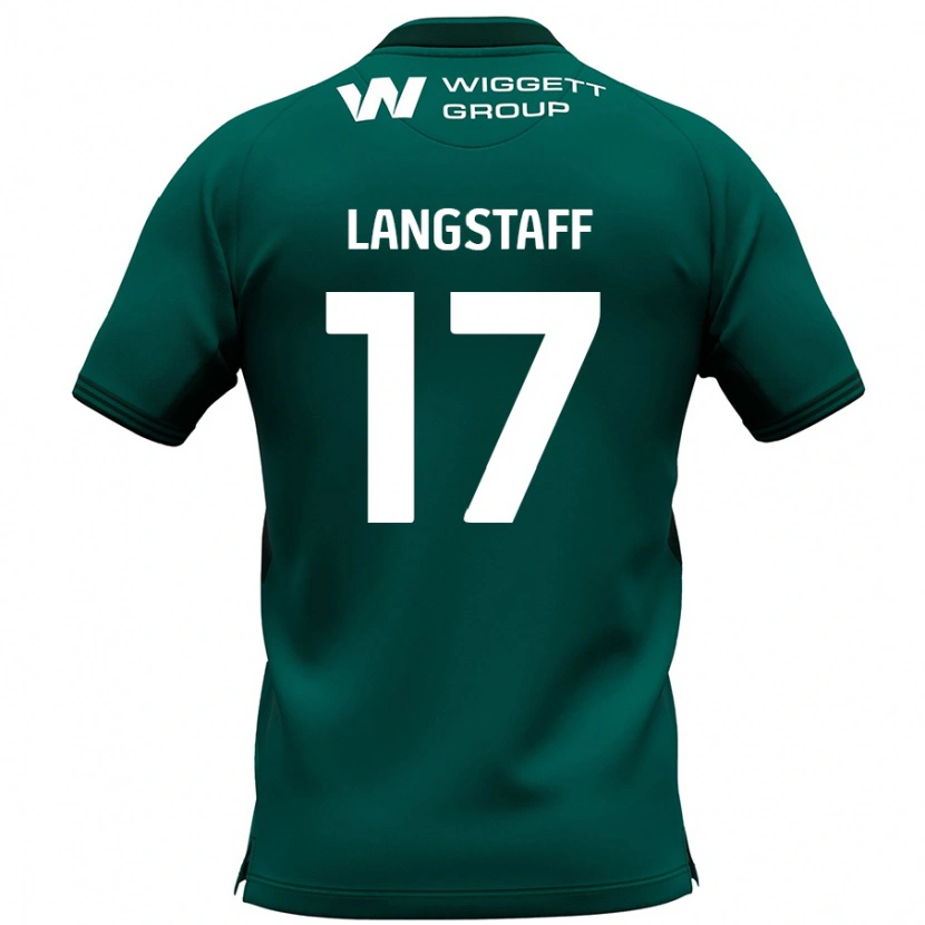 Danxen Kvinder Macaulay Langstaff #17 Grøn Udebane Spillertrøjer 2024/25 Trøje T-Shirt