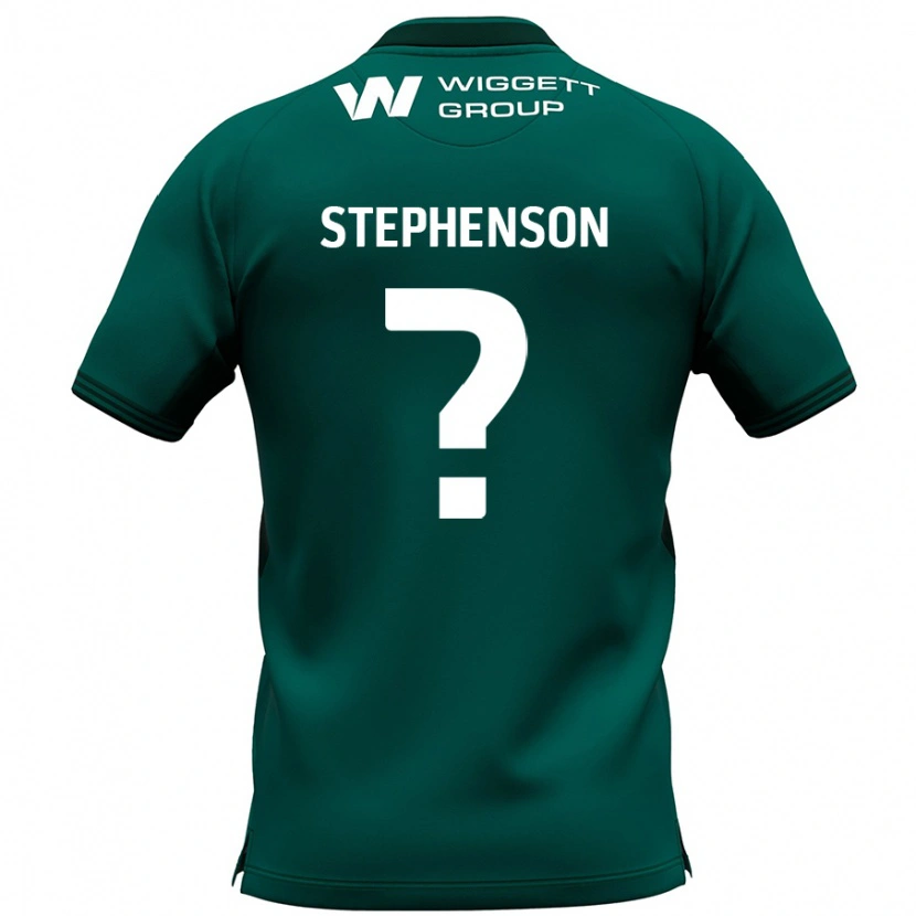 Danxen Kvinder Joshua Stephenson #0 Grøn Udebane Spillertrøjer 2024/25 Trøje T-Shirt