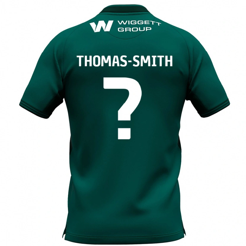 Danxen Kvinder Jaydon Thomas-Smith #0 Grøn Udebane Spillertrøjer 2024/25 Trøje T-Shirt