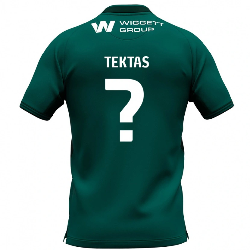 Danxen Kvinder Jayden Tektas #0 Grøn Udebane Spillertrøjer 2024/25 Trøje T-Shirt