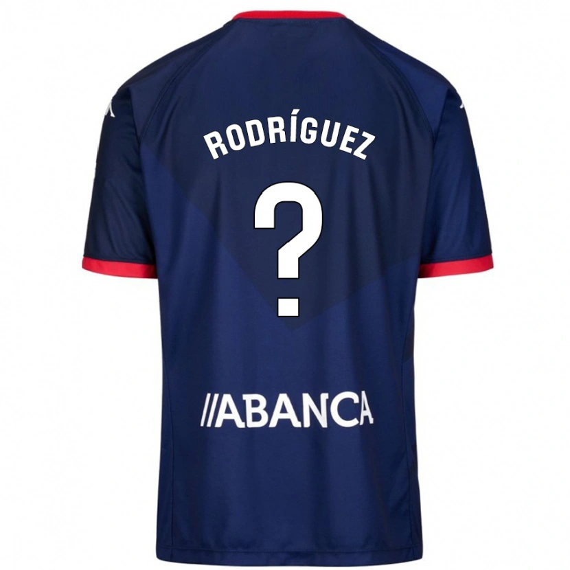 Danxen Kvinder Carlos Rodríguez #0 Marineblå Udebane Spillertrøjer 2024/25 Trøje T-Shirt