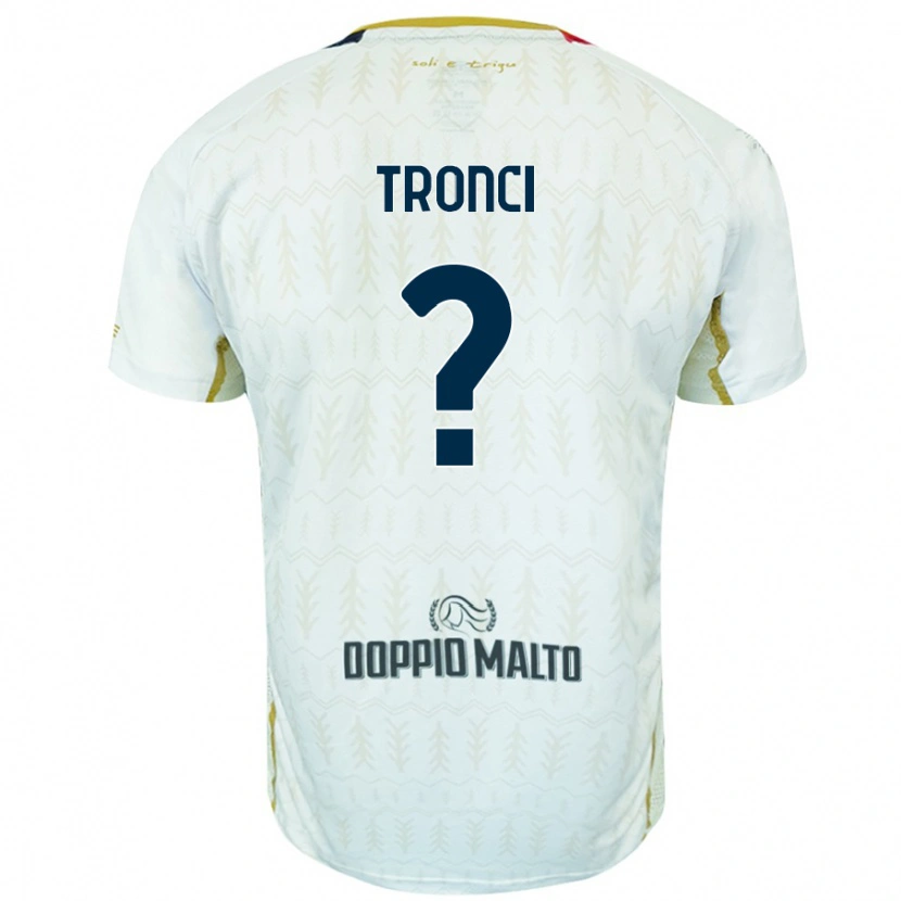 Danxen Kvinder Tronci Ii #0 Hvid Udebane Spillertrøjer 2024/25 Trøje T-Shirt