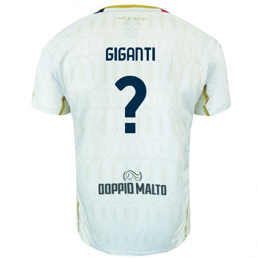 Danxen Kvinder Michele Giganti #0 Hvid Udebane Spillertrøjer 2024/25 Trøje T-Shirt