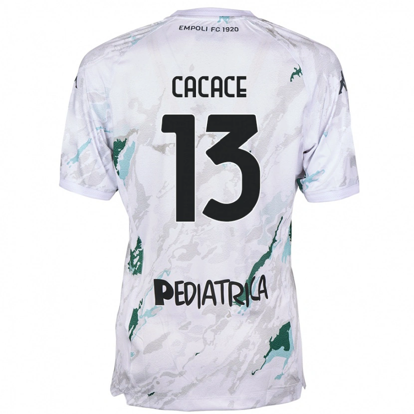 Danxen Kvinder Liberato Cacace #13 Grå Udebane Spillertrøjer 2024/25 Trøje T-Shirt