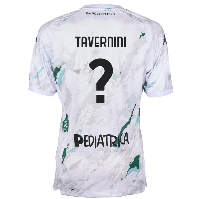 Danxen Kvinder Lorenzo Tavernini #0 Grå Udebane Spillertrøjer 2024/25 Trøje T-Shirt