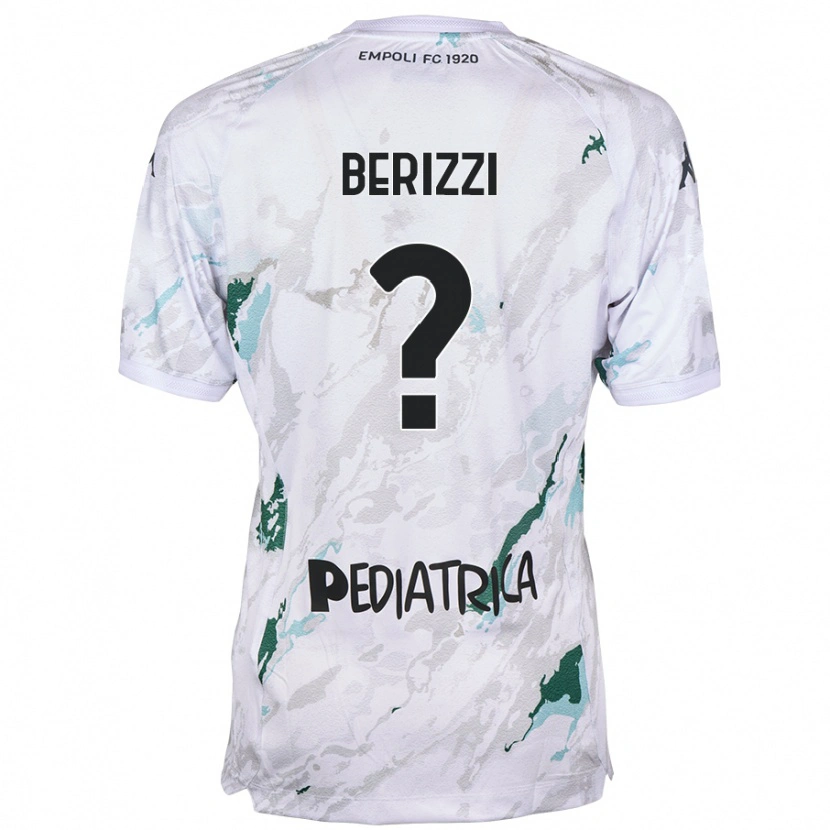 Danxen Kvinder Roberto Berizzi #0 Grå Udebane Spillertrøjer 2024/25 Trøje T-Shirt