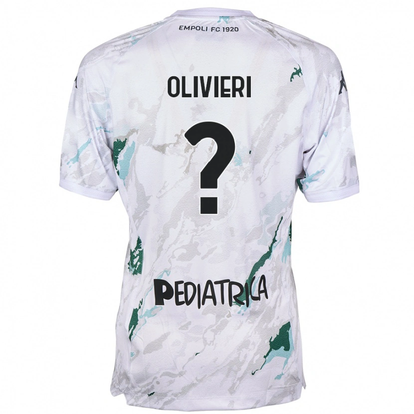 Danxen Kvinder Alessandro Olivieri #0 Grå Udebane Spillertrøjer 2024/25 Trøje T-Shirt