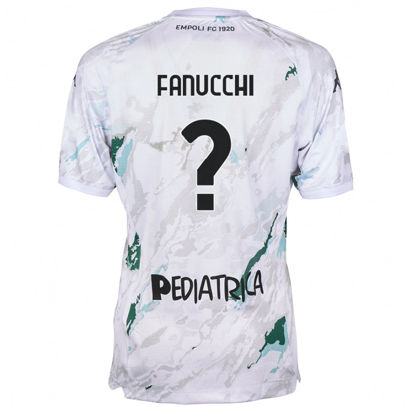 Danxen Kvinder Filippo Fanucchi #0 Grå Udebane Spillertrøjer 2024/25 Trøje T-Shirt