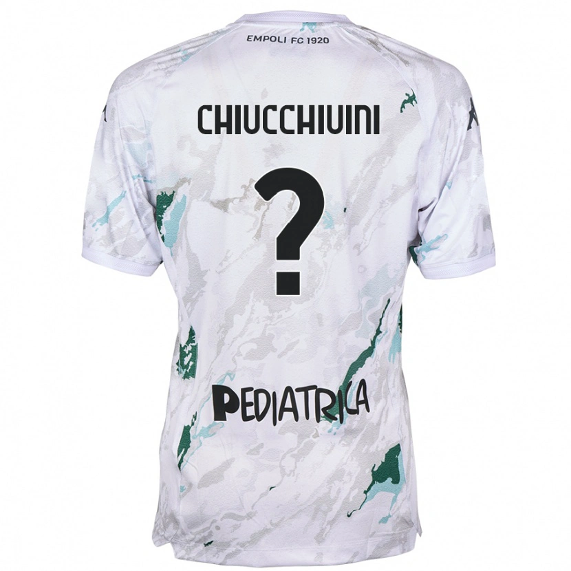 Danxen Kvinder Lorenzo Chiucchiuini #0 Grå Udebane Spillertrøjer 2024/25 Trøje T-Shirt