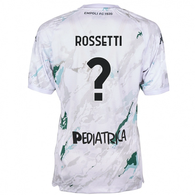 Danxen Kvinder Maurizio Rossetti #0 Grå Udebane Spillertrøjer 2024/25 Trøje T-Shirt