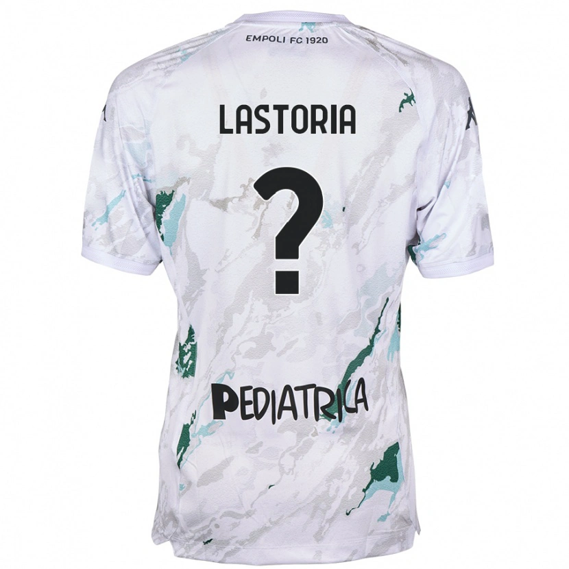 Danxen Kvinder Tommaso Lastoria #0 Grå Udebane Spillertrøjer 2024/25 Trøje T-Shirt