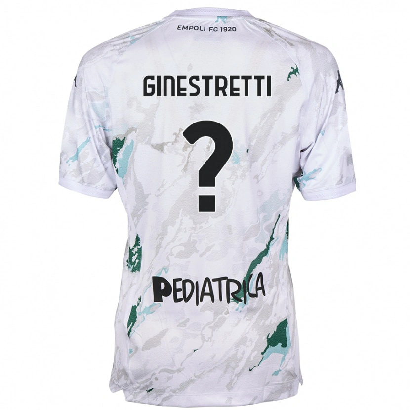 Danxen Kvinder Davide Ginestretti #0 Grå Udebane Spillertrøjer 2024/25 Trøje T-Shirt