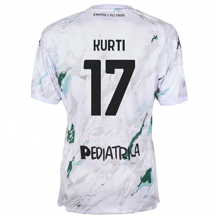 Danxen Kvinder Adi Kurti #17 Grå Udebane Spillertrøjer 2024/25 Trøje T-Shirt