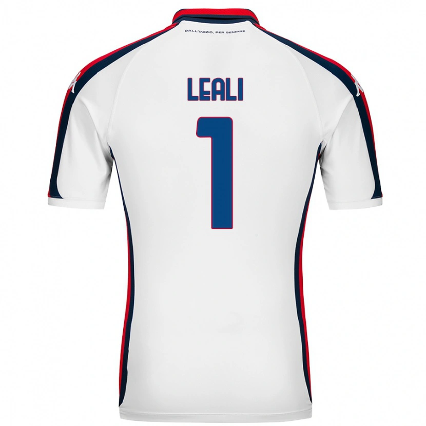 Danxen Kvinder Nicola Leali #1 Hvid Udebane Spillertrøjer 2024/25 Trøje T-Shirt