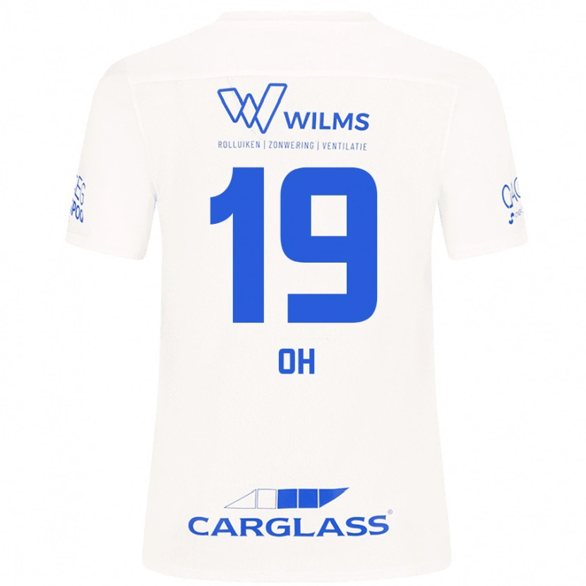 Danxen Kvinder Hyeon-Gyu Oh #19 Hvid Udebane Spillertrøjer 2024/25 Trøje T-Shirt