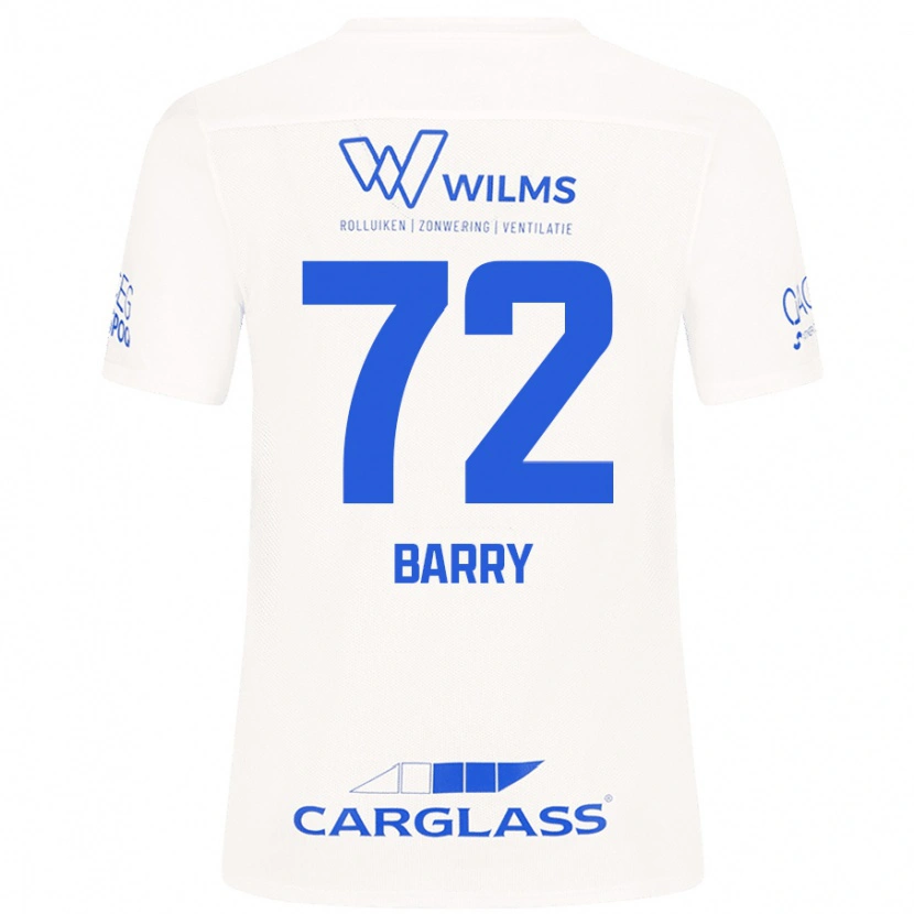 Danxen Kvinder Alpha Barry #72 Hvid Udebane Spillertrøjer 2024/25 Trøje T-Shirt