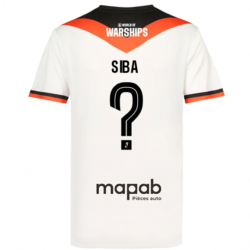 Danxen Kvinder Stevan Siba #0 Hvid Udebane Spillertrøjer 2024/25 Trøje T-Shirt