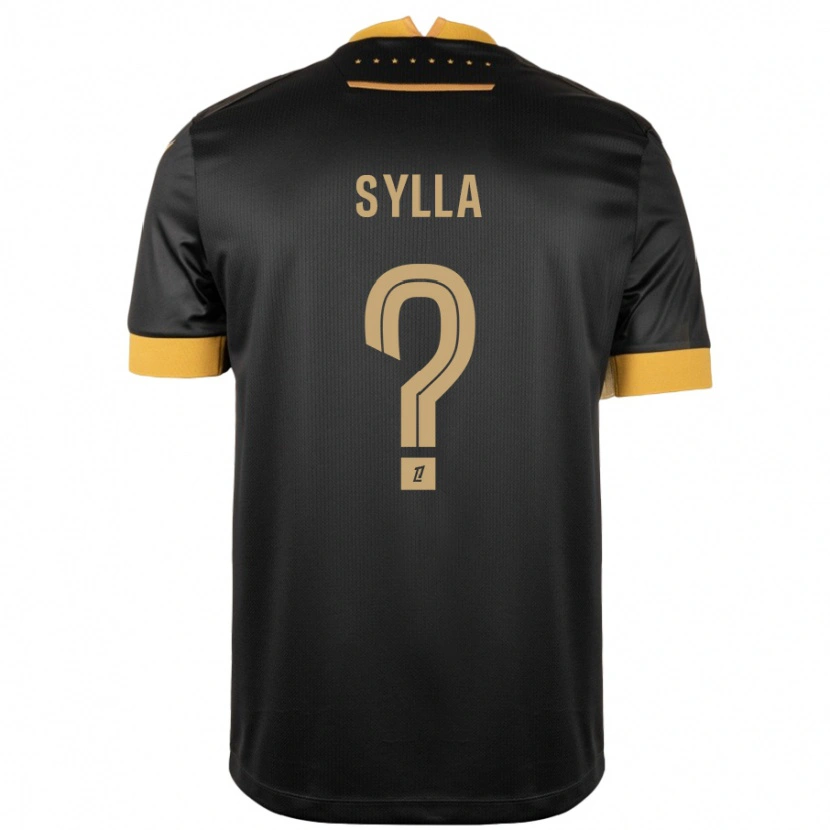 Danxen Kvinder Karamoko Sylla #0 Sort Brun Udebane Spillertrøjer 2024/25 Trøje T-Shirt