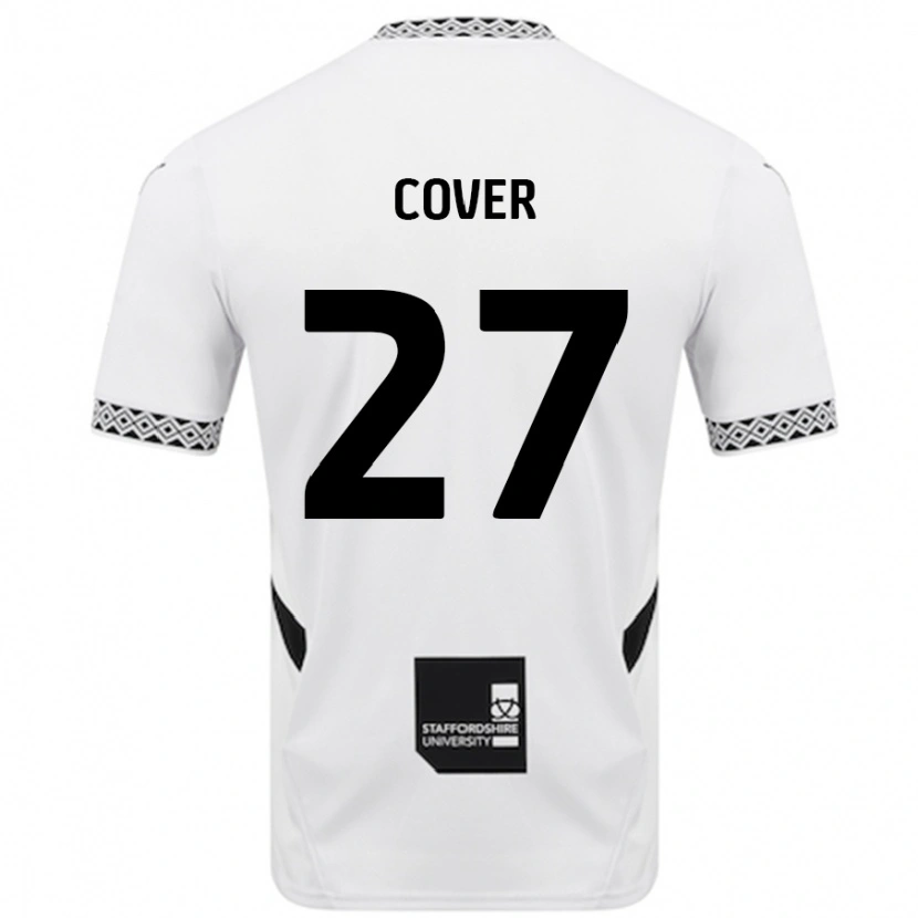 Danxen Børn Brandon Cover #27 Hvid Hjemmebane Spillertrøjer 2024/25 Trøje T-Shirt
