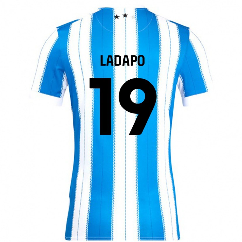 Danxen Mænd Freddie Ladapo #19 Blå Hvid Hjemmebane Spillertrøjer 2024/25 Trøje T-Shirt